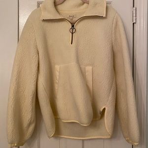 madewell sherpa pullover